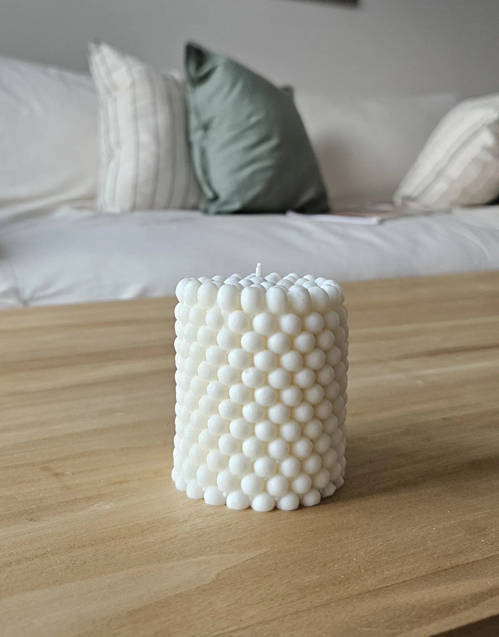 Vela de soja mini burbujas